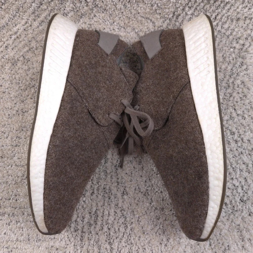 Adidas Wings + Horns NMD_C2 Sneakers Mens Size 12.5 Wool Simple Brown Chukka